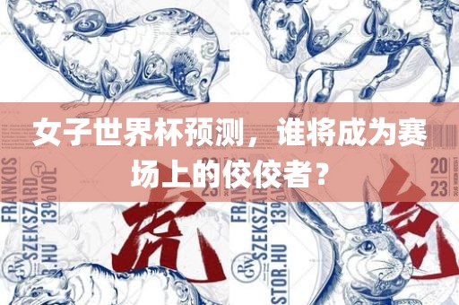 女子世界杯预测，谁将成为赛场上的佼佼者？