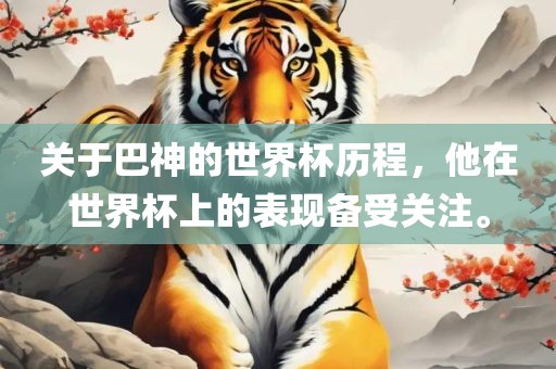 关于巴神的世界杯历程，他在世界杯上的表现备受关注。