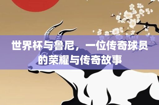 世界杯与鲁尼，一位传奇球员的荣耀与传奇故事