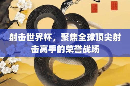 射击世界杯，聚焦全球顶尖射击高手的荣誉战场