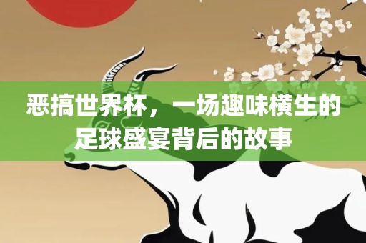 恶搞世界杯，一场趣味横生的足球盛宴背后的故事眉山市正发家政服务有限公司