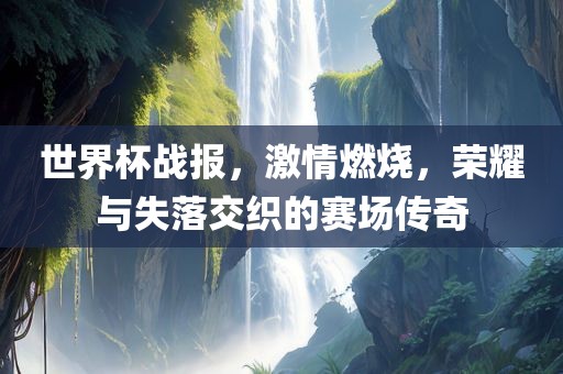 世界杯战报，激情燃烧，荣耀与失落交织的赛场传奇