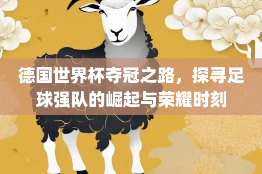 德国世界杯夺冠之路，探寻足球强队的崛起与荣耀时刻