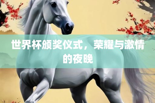 世界杯颁奖仪式，荣耀与激情的夜晚