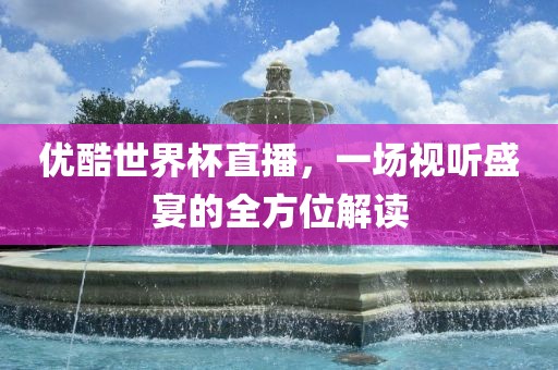 优酷世界杯直播，一场视听盛宴的全方位解读