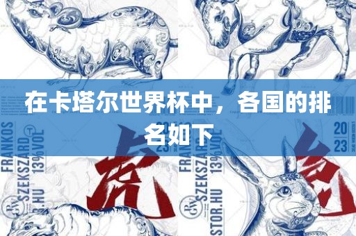 在卡塔尔世界杯中，各国的排名如下眉山市正发家政服务有限公司