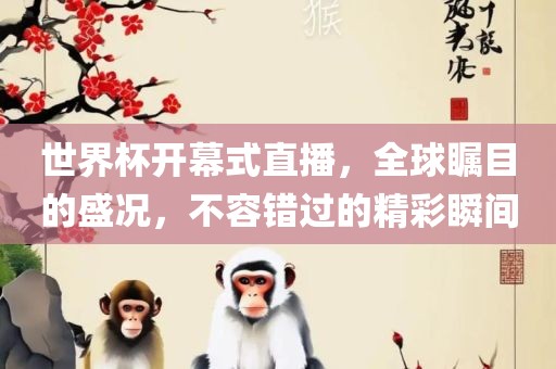 世界杯开幕式直播，全球瞩目的盛况，不容错过的精彩瞬间