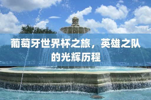 葡萄牙世界杯之旅，英雄之队的光辉历程