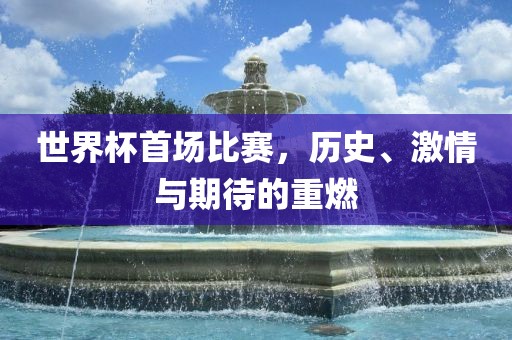 世界杯首场比赛，历史、激情与期待的眉山市正发家政服务有限公司重燃