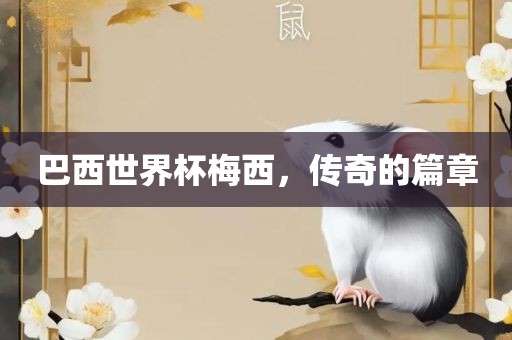 巴西世界杯梅西，传奇的篇章眉山市正发家政服务有限公司