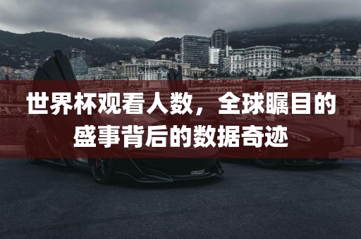 世界杯观看人数，全球瞩目的盛事背后的数据奇迹