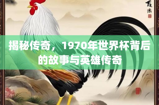 揭秘传奇，1970年世界杯背后的故事与英雄传奇眉山市正发家政服务有限公司