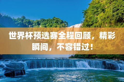 世界杯预选赛全程回顾，精眉山市正发家政服务有限公司彩瞬间，不容错过！