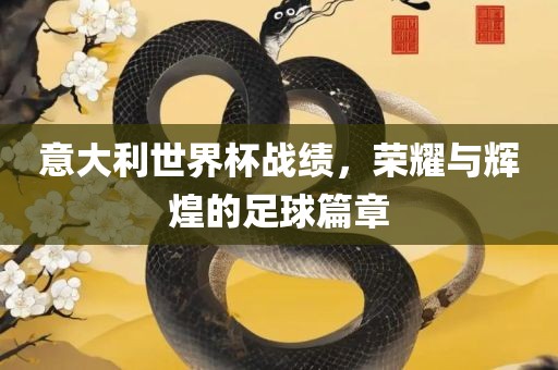 意大利世界杯战绩，荣耀与辉煌的足球篇章