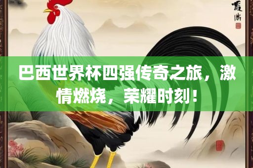 巴西世界杯四强传奇之旅，激情燃烧，荣耀时刻！眉山市正发家政服务有限公司