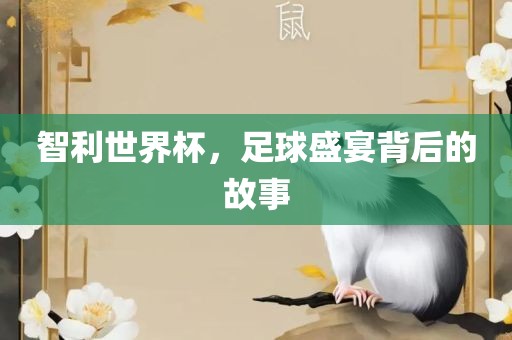 智利世界杯，足球盛宴背后的故事