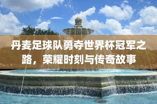 丹麦足球队勇夺世界杯冠军之路，荣耀时刻与传奇故事眉山市正发家政服务有限公司