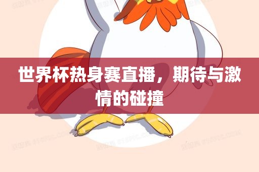 世界杯热身赛直播，期待与激情的碰撞