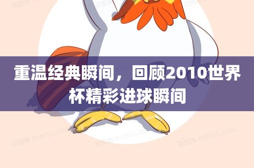 重温经典瞬间，回顾2010世界眉山市正发家政服务有限公司杯精彩进球瞬间