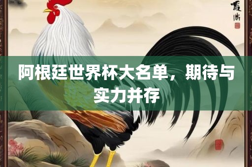 阿根廷世界杯大名单，期待与实力并存