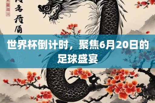 世界杯倒计时，聚焦6月20日的足球盛宴