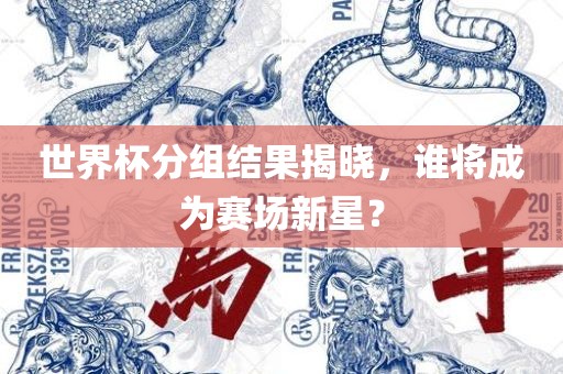 世界杯分组结果揭晓，谁将成为赛场新星？