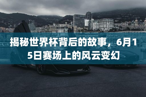 揭秘世界杯背后的故事，6月15日赛场上的风云变幻眉山市正发家政服务有限公司