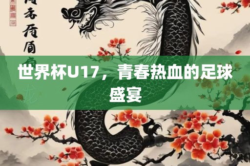 世界杯U17，青春热血的足球盛宴