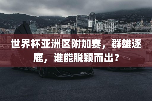 世界杯亚洲区附加赛