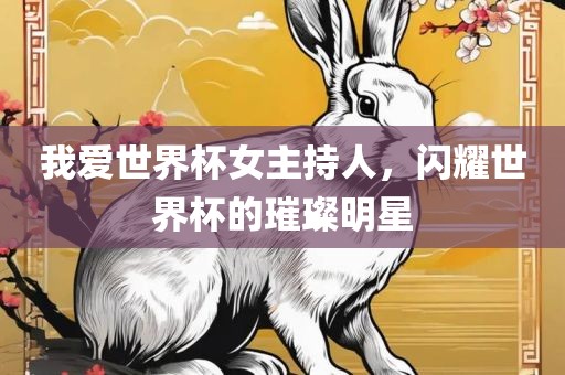 我爱世界杯女主持人，闪耀世界杯的璀璨明星