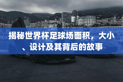 揭秘世界杯足球场面积，大小、设计及其背后的故事眉山市正发家政服务有限公司