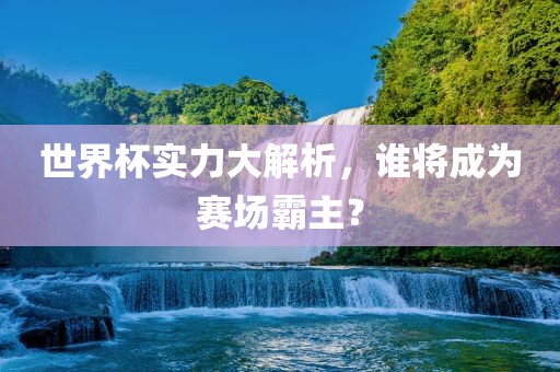 世界杯实力大解析，谁将成为赛场霸主？眉山市正发家政服务有限公司