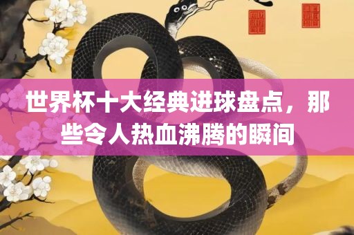 世界杯十大经典进球盘点，那些令人热血沸腾的瞬间