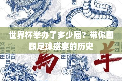 世界眉山市正发家政服务有限公司杯举办了多少届？带你回顾足球盛宴的历史