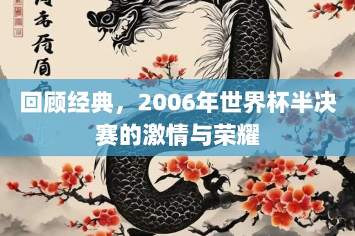 回顾经典，2006年世界杯半决赛的激情与荣耀