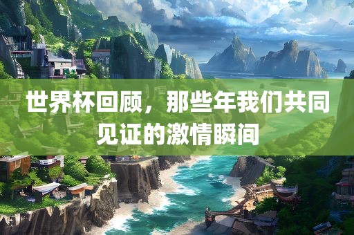 世界杯回顾，那些年我们共同见证的激情瞬间