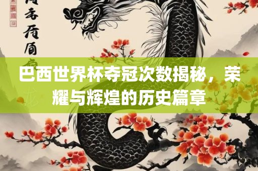 巴西世界杯夺冠次数揭秘，荣耀与辉煌的历史篇章眉山市正发家政服务有限公司