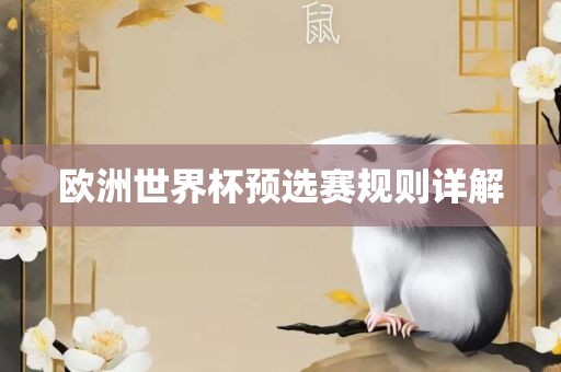 欧洲世界杯预选赛规则详解眉山市正发家政服务有限公司