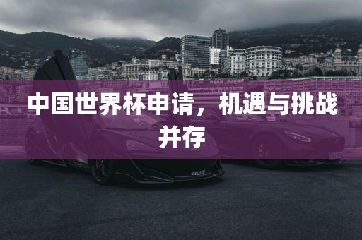 中国世界杯申请，机遇与挑战并存
