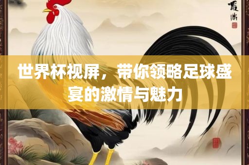 世界杯视屏，带你领略足球盛宴的激情与魅力