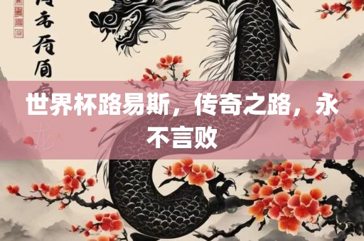 世界杯路易斯，传奇之路，永不言败