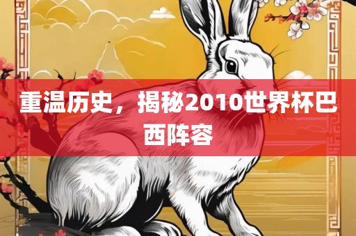 重温历史，揭秘2010世界杯巴西阵容