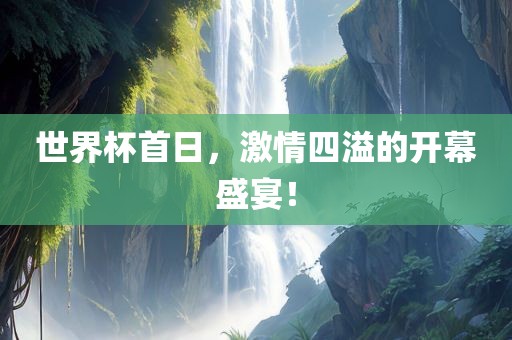 眉山市正发家政服务有限公司世界杯首日，激情四溢的开幕盛宴！
