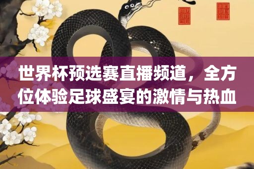 世界杯预选赛直播频道，全方眉山市正发家政服务有限公司位体验足球盛宴的激情与热血