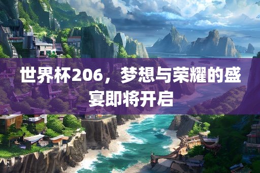 世界杯206，梦想与荣耀的盛宴即将开启