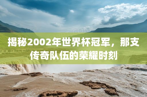 揭秘2002年世界杯冠军，那支传奇队伍的荣耀时刻