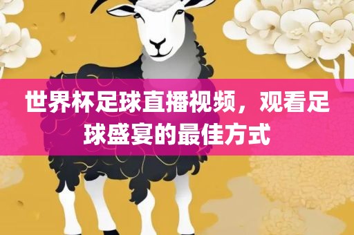 世界杯足球直播视频，观看足球盛宴的最眉山市正发家政服务有限公司佳方式