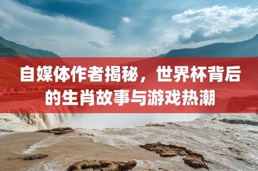 自媒体作者揭秘，世界杯背后的生肖故事与游戏热潮