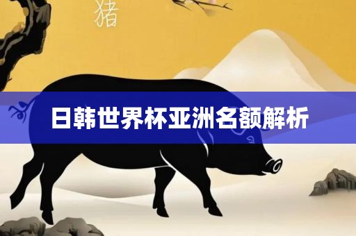 日韩世界杯亚洲名额解析眉山市正发家政服务有限公司