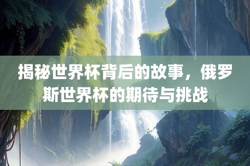 揭秘世界杯背后的故事，俄罗斯世界杯的期待与挑战